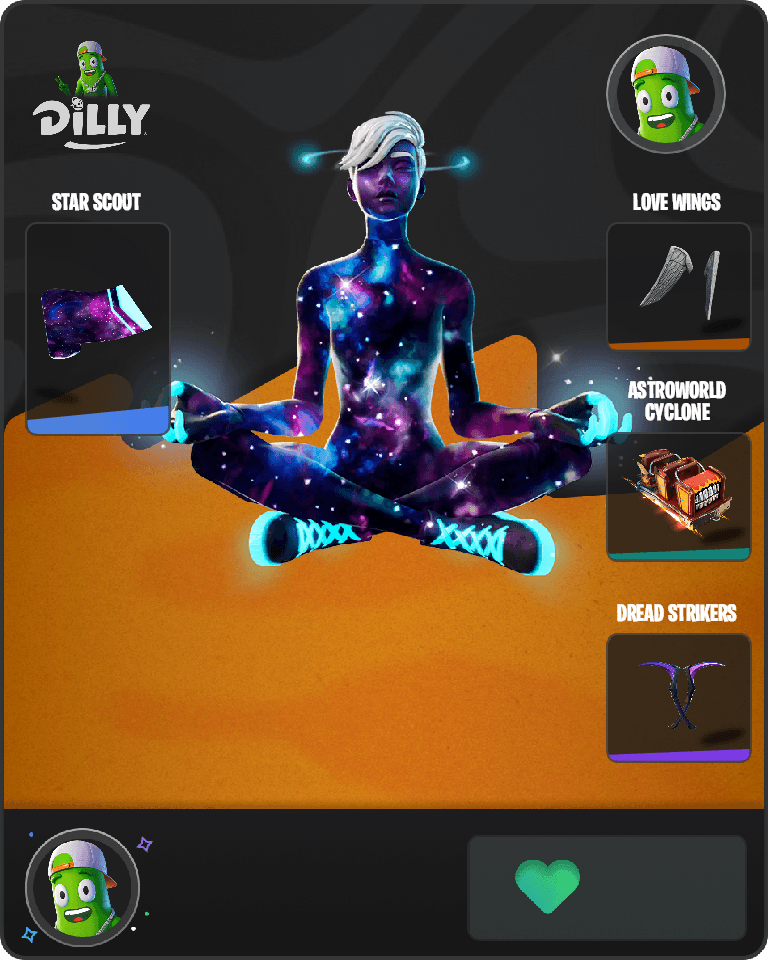 Galaxy Scout Fortnite combo