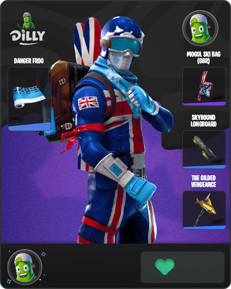 Alpine Ace (GBR) Fortnite combo