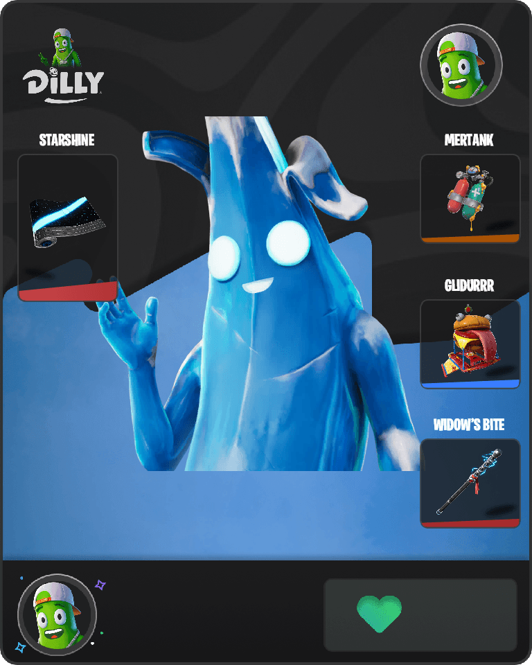 Polar Peely Fortnite combo