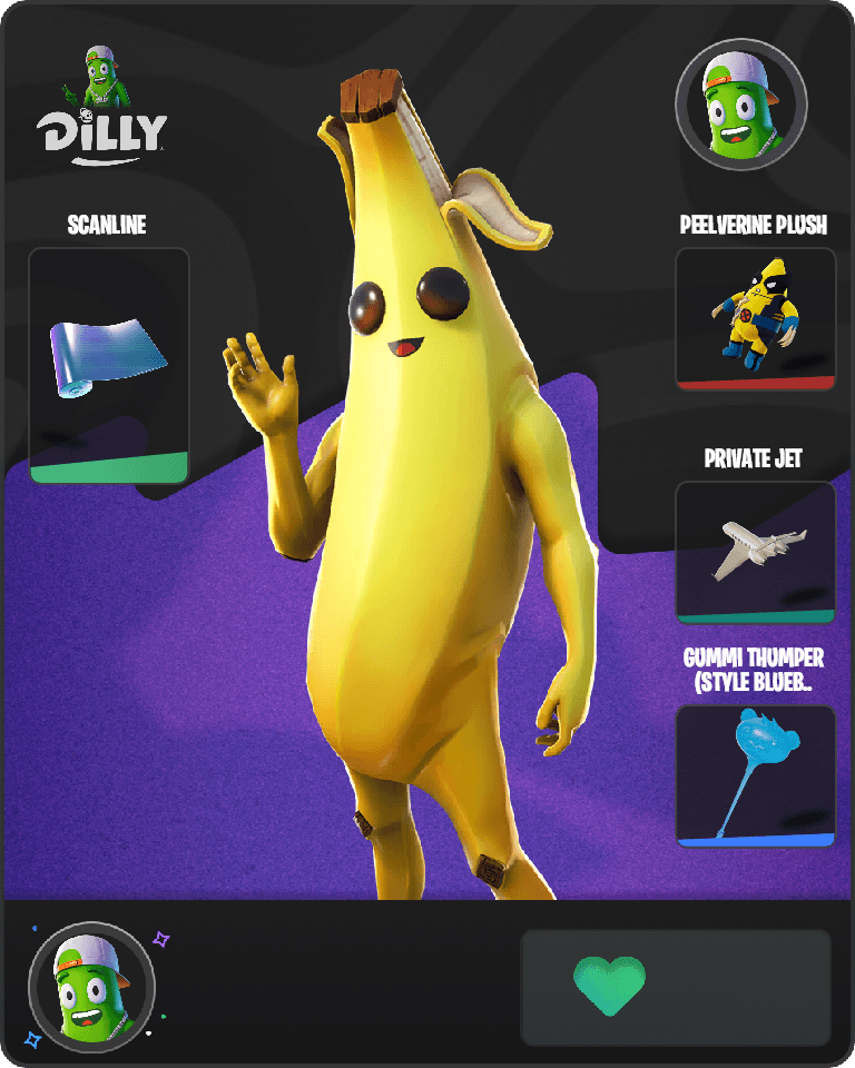 Peely Fortnite combo
