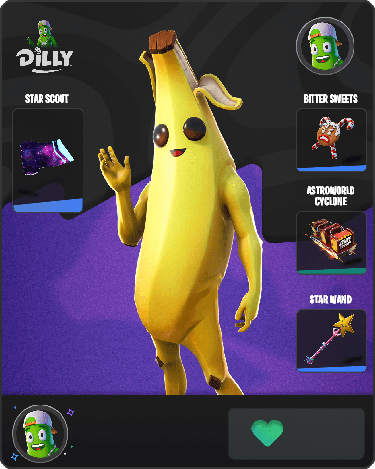 Peely Fortnite combo