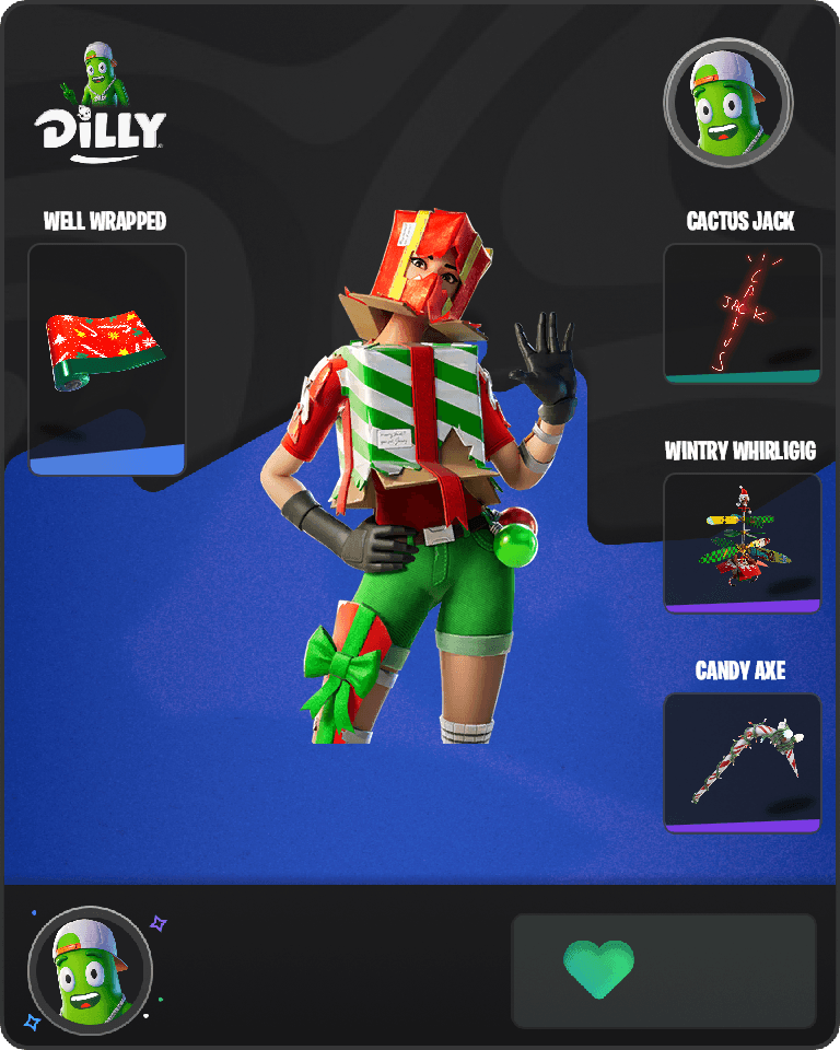 Holiday Boxy Fortnite combo