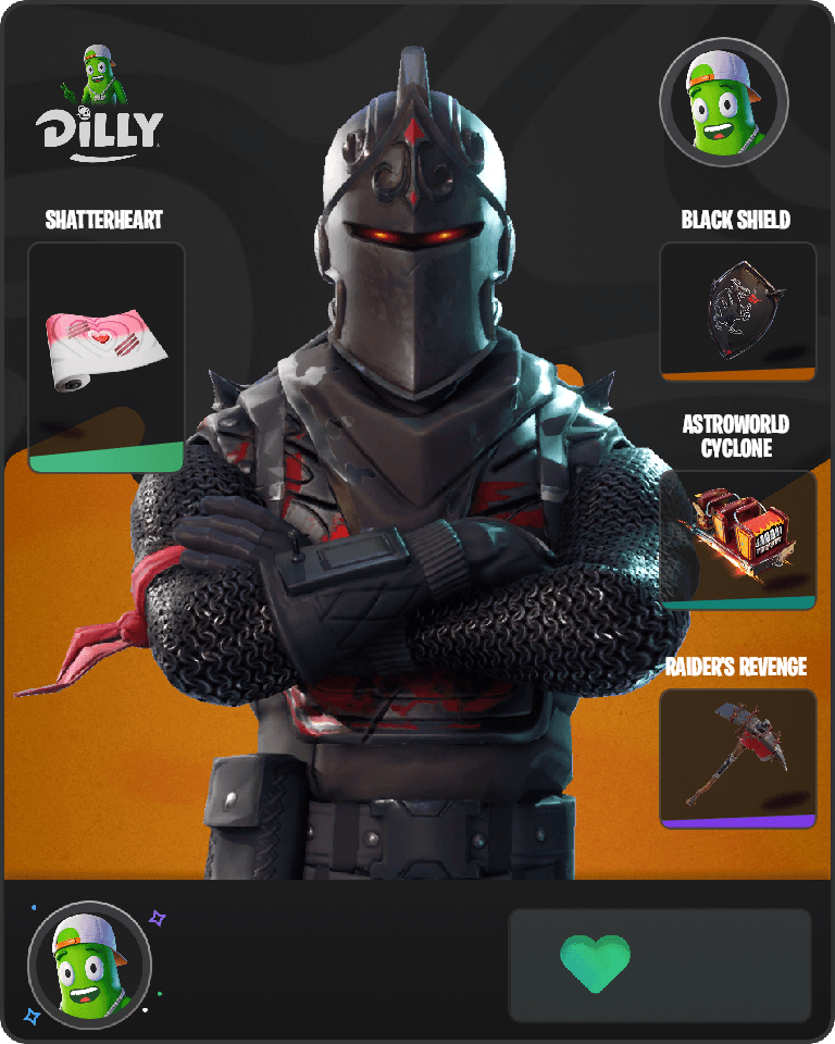 Black Knight Fortnite combo