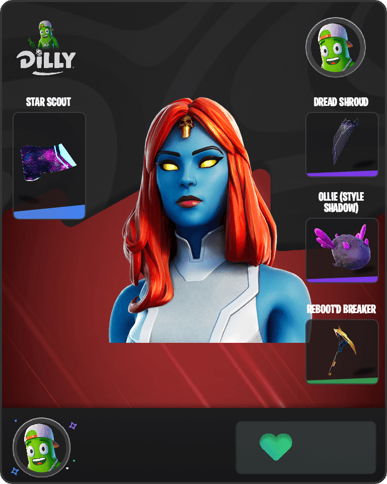 Mystique Fortnite combo