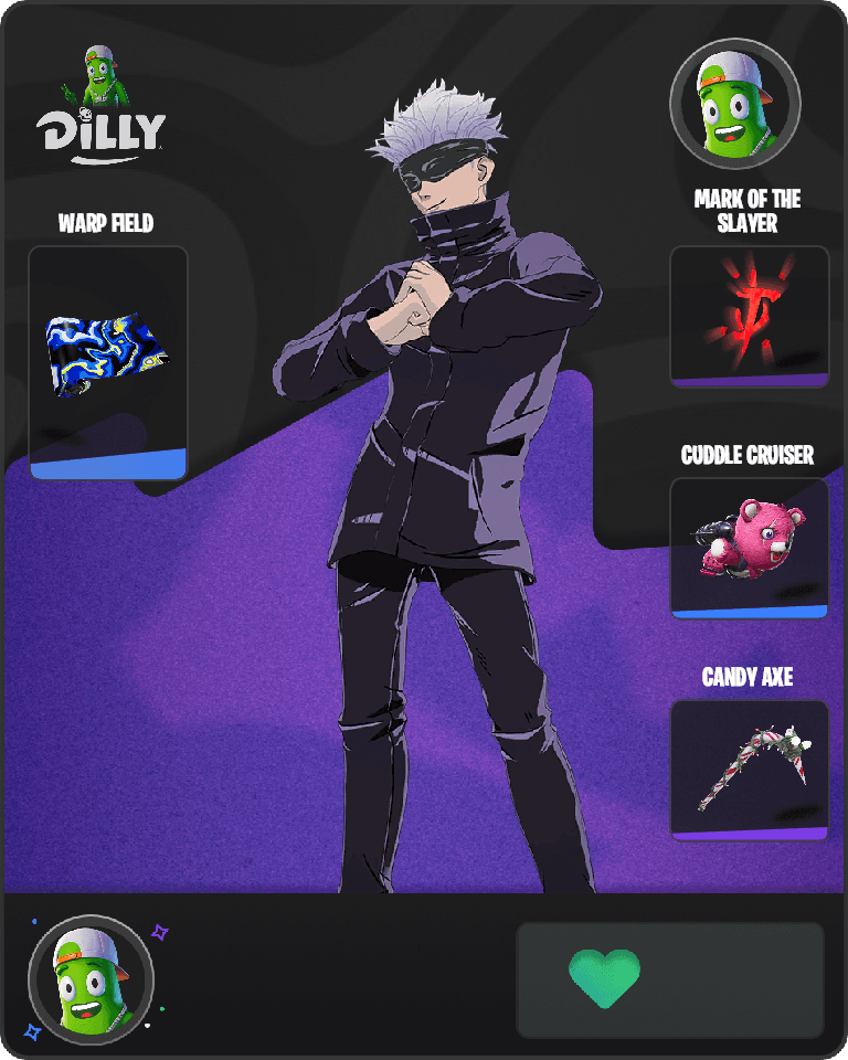 Satoru Gojo Fortnite combo