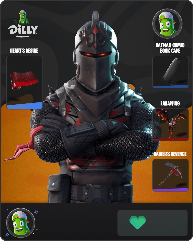Black Knight Fortnite combo