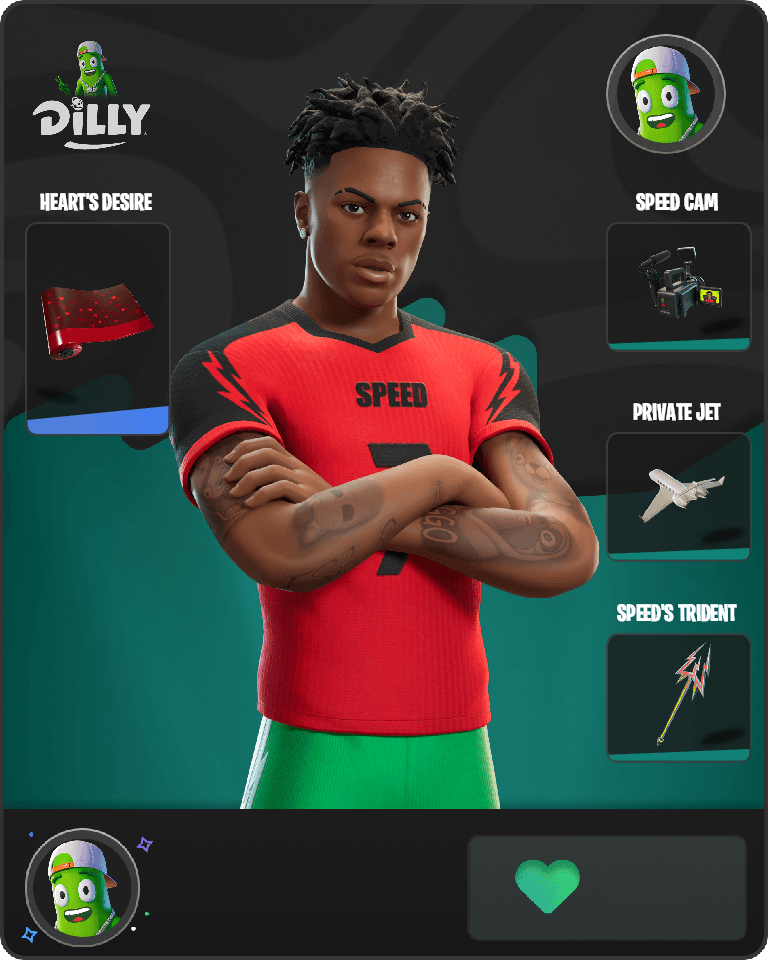 IShowSpeed Fortnite combo