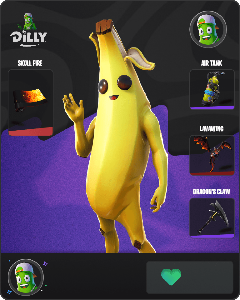 Peely Fortnite combo