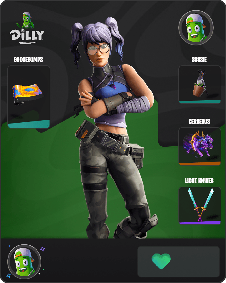 Crystal Fortnite combo