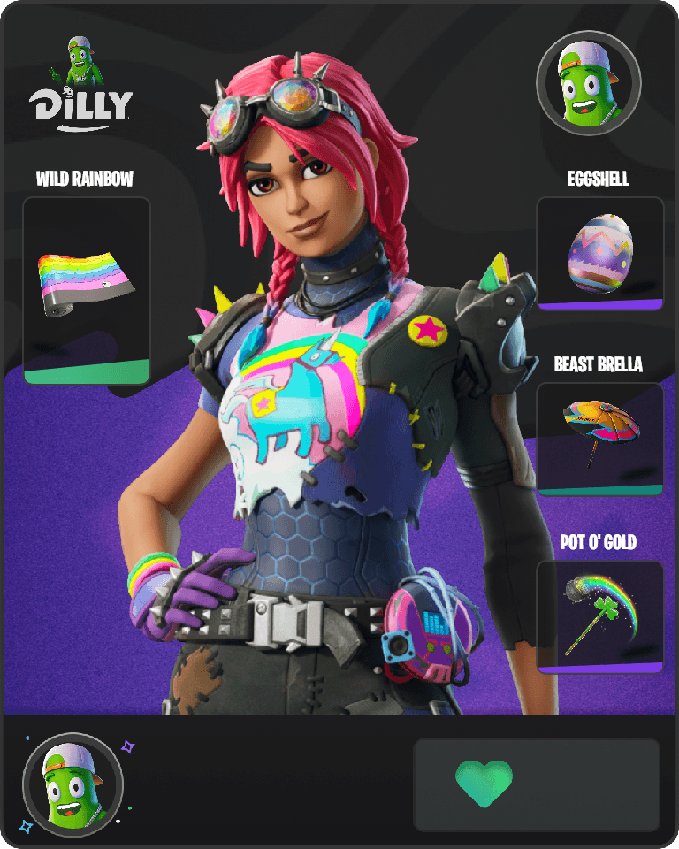 Brite Raider Fortnite combo