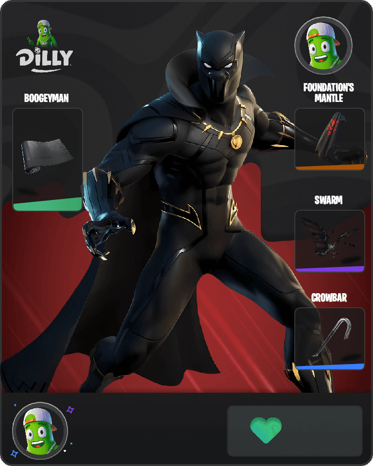 Black Panther Fortnite combo