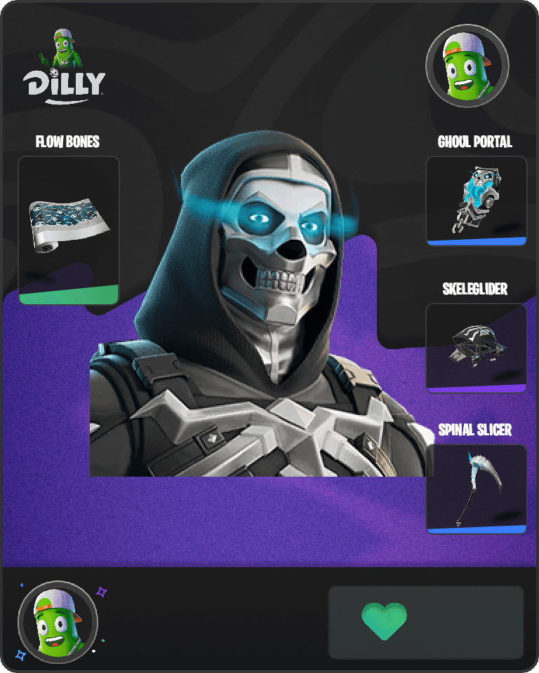 Skull Commander Fortnite combo