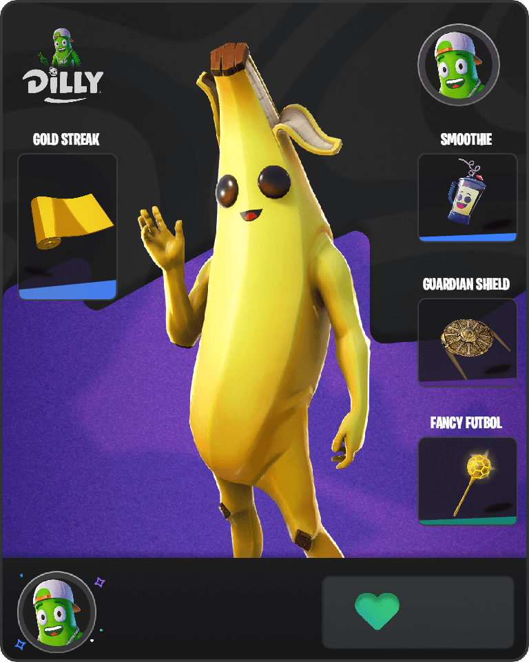 Peely Fortnite combo
