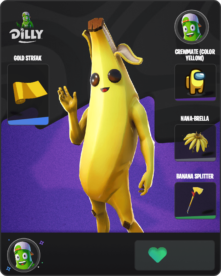 Peely Fortnite combo
