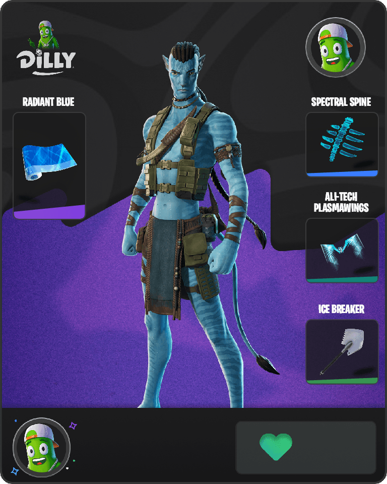Jake Sully Fortnite combo