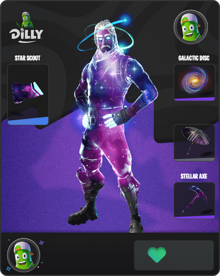 Galaxy Fortnite combo
