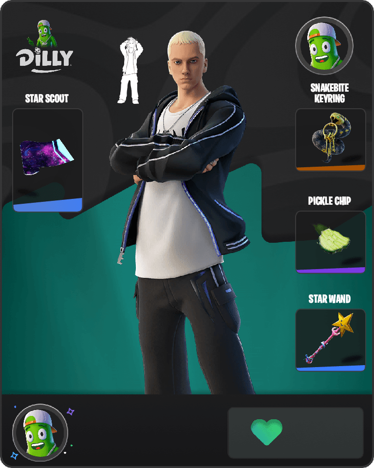 Slim Shady Fortnite combo