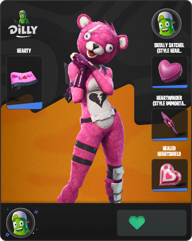 Cuddle Team Leader Fortnite combo