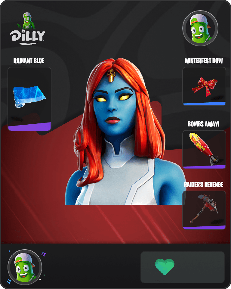 Mystique Fortnite combo