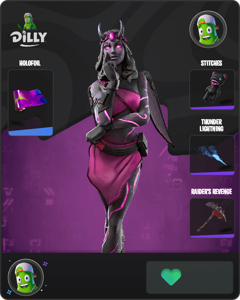 Darkheart Fortnite combo