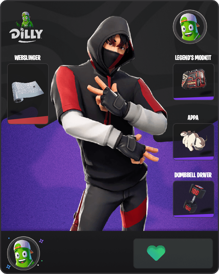 IKONIK Fortnite combo