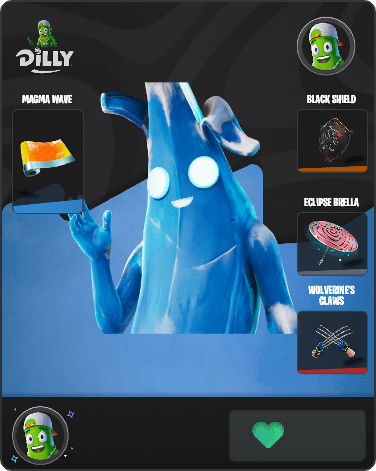 Polar Peely Fortnite combo