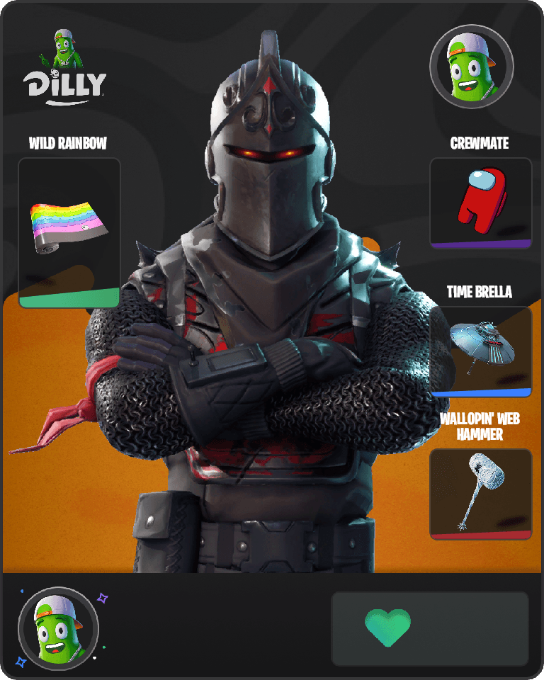 Black Knight Fortnite combo