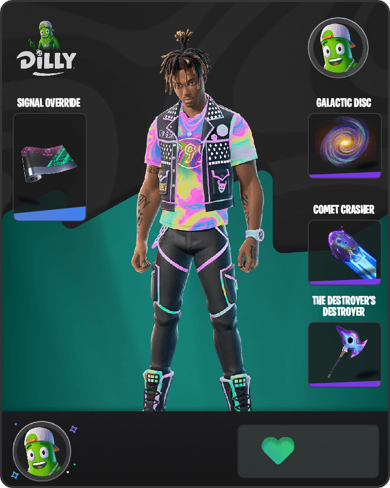Juice WRLD Fortnite combo
