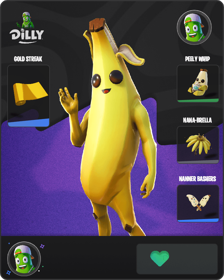 Peely Fortnite combo