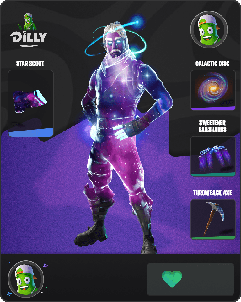 Galaxy Fortnite combo