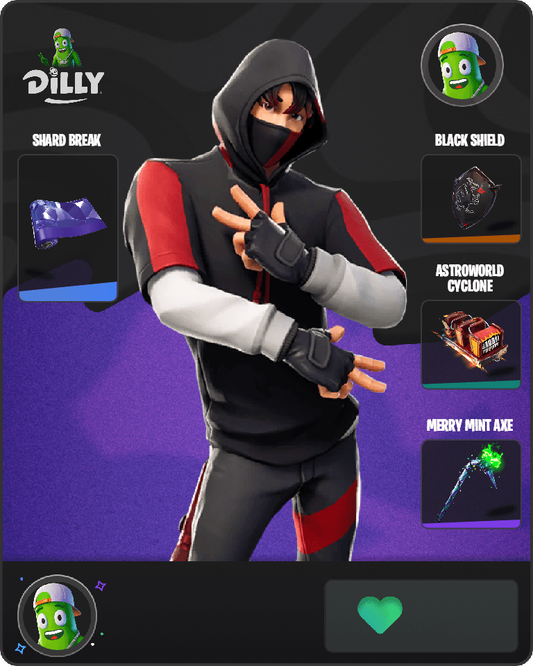 IKONIK Fortnite combo