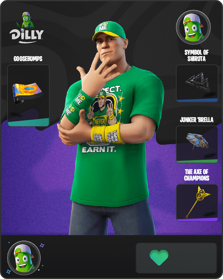 John Cena Fortnite combo