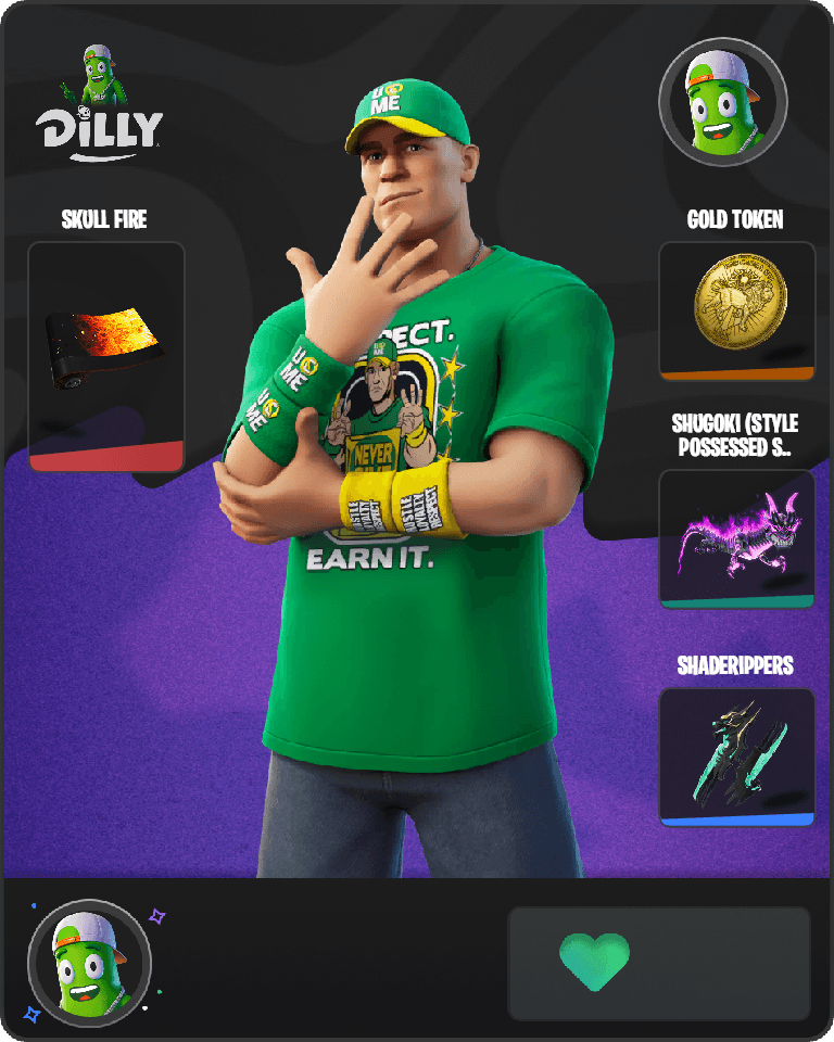John Cena Fortnite combo