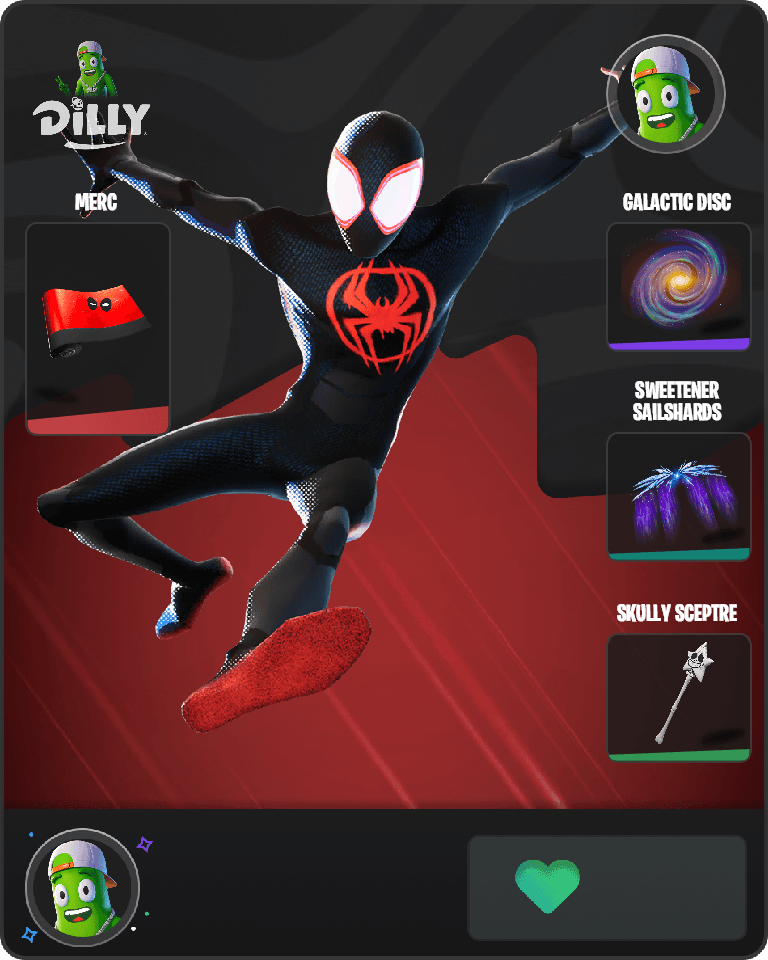 Spider-Man (Miles Morales) Fortnite combo