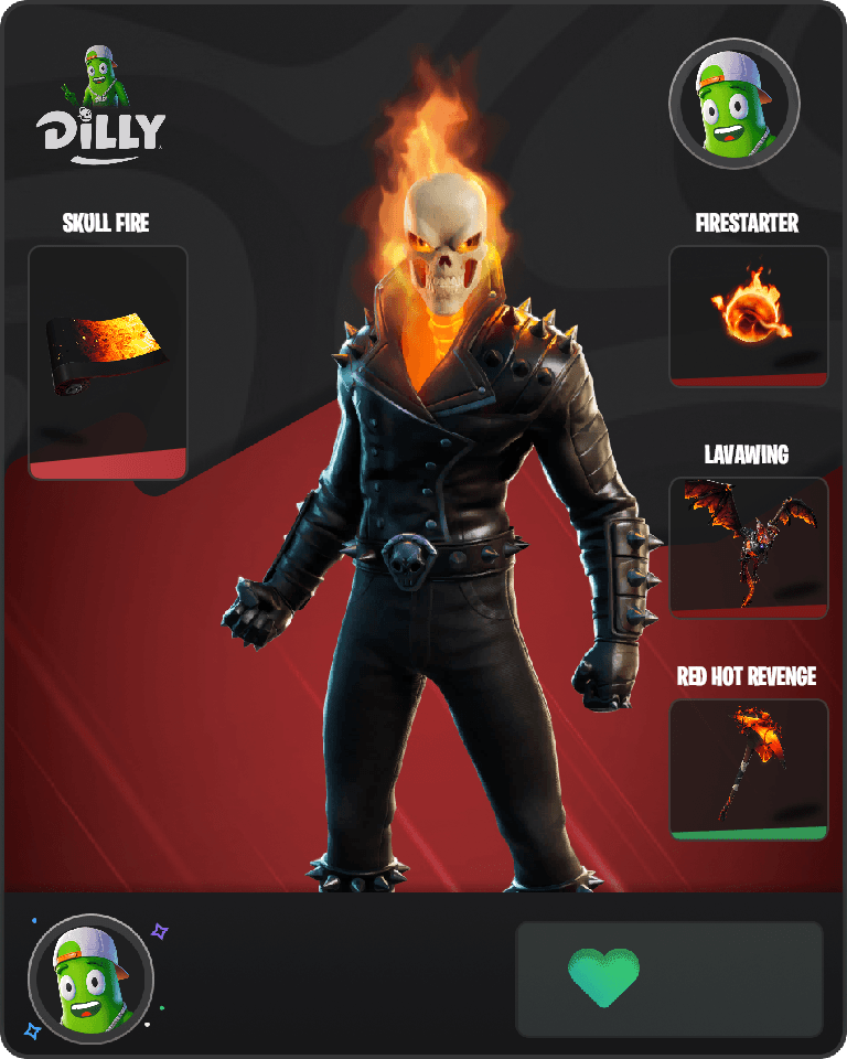 Ghost Rider Fortnite combo
