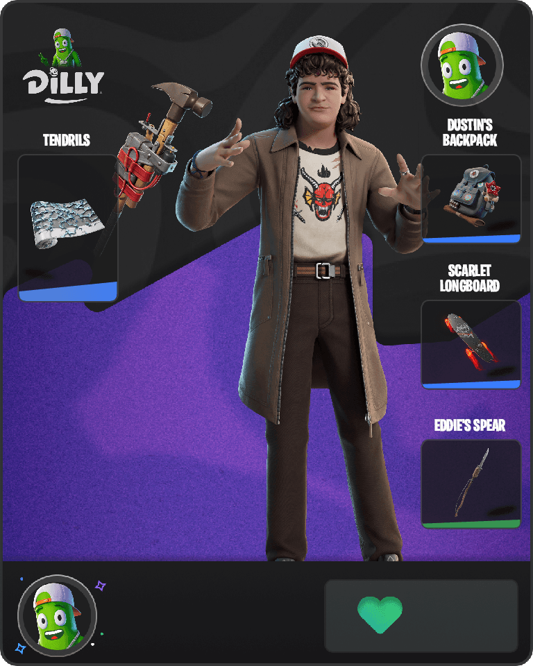 Dustin Henderson Fortnite combo