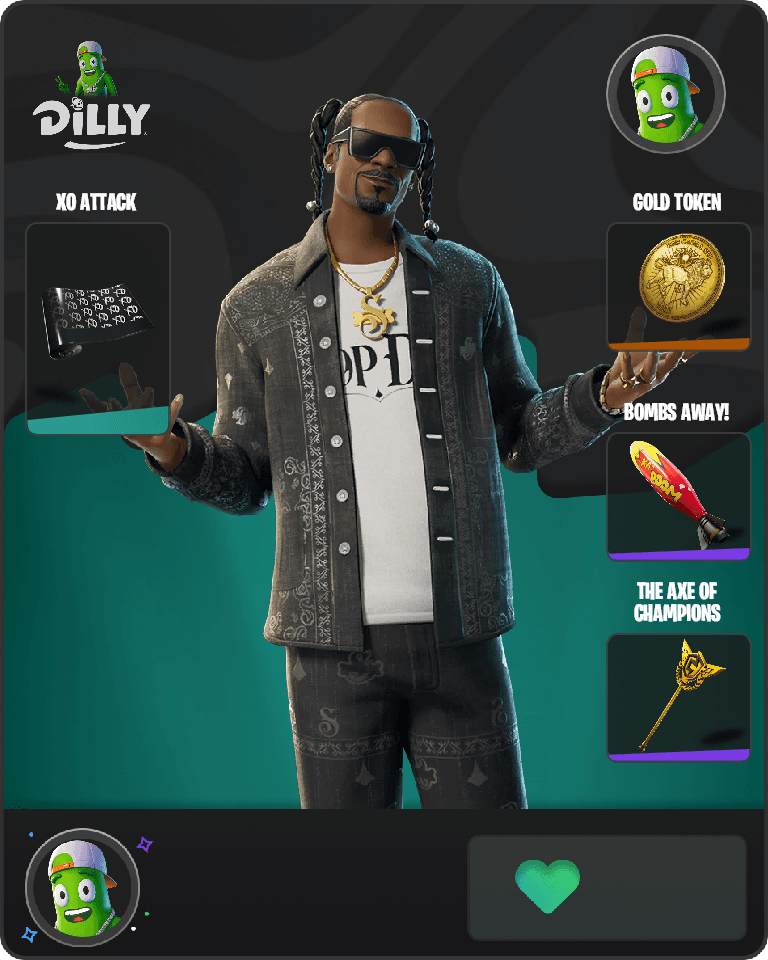 Snoop Dogg Fortnite combo