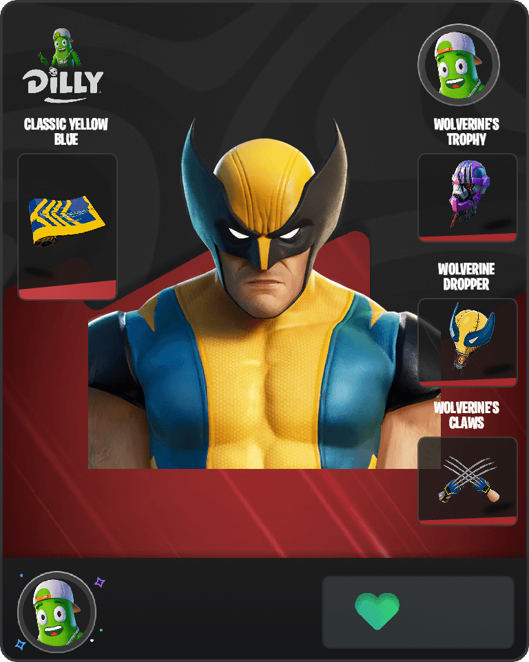 Wolverine Fortnite combo
