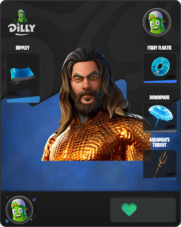 Aquaman Fortnite combo