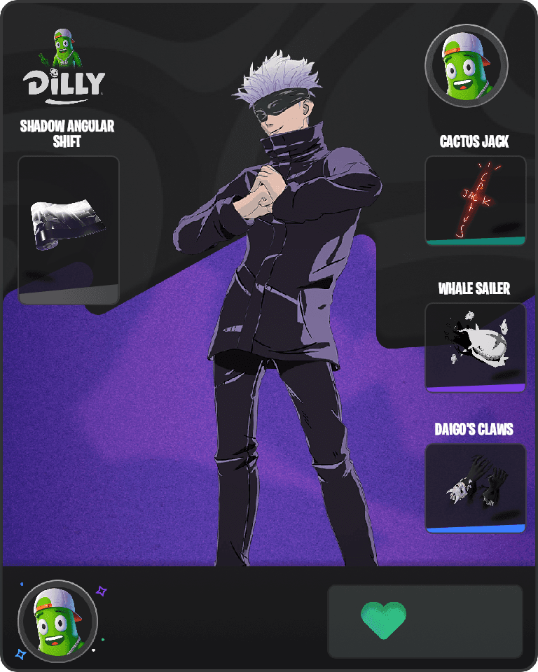 Satoru Gojo Fortnite combo