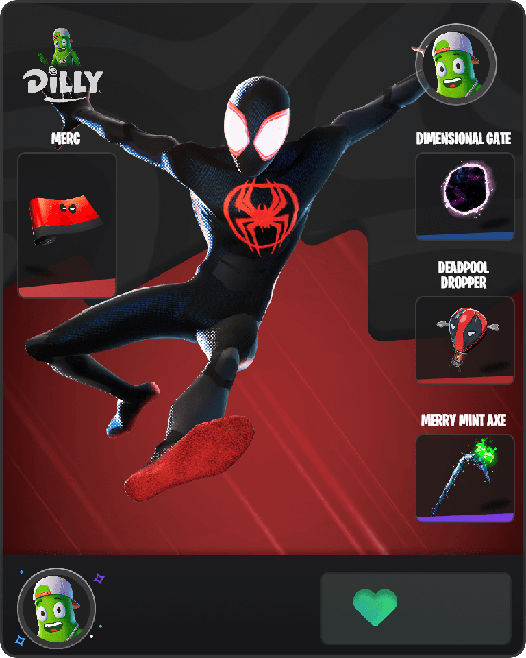 Spider-Man (Miles Morales) Fortnite combo