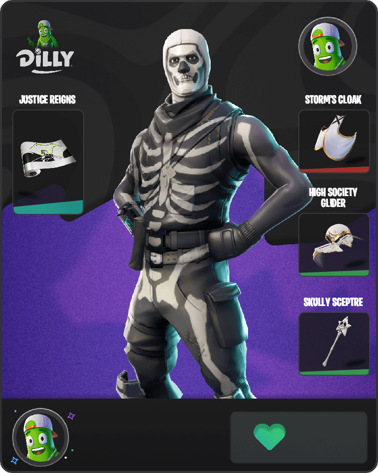 Skull Trooper Fortnite combo