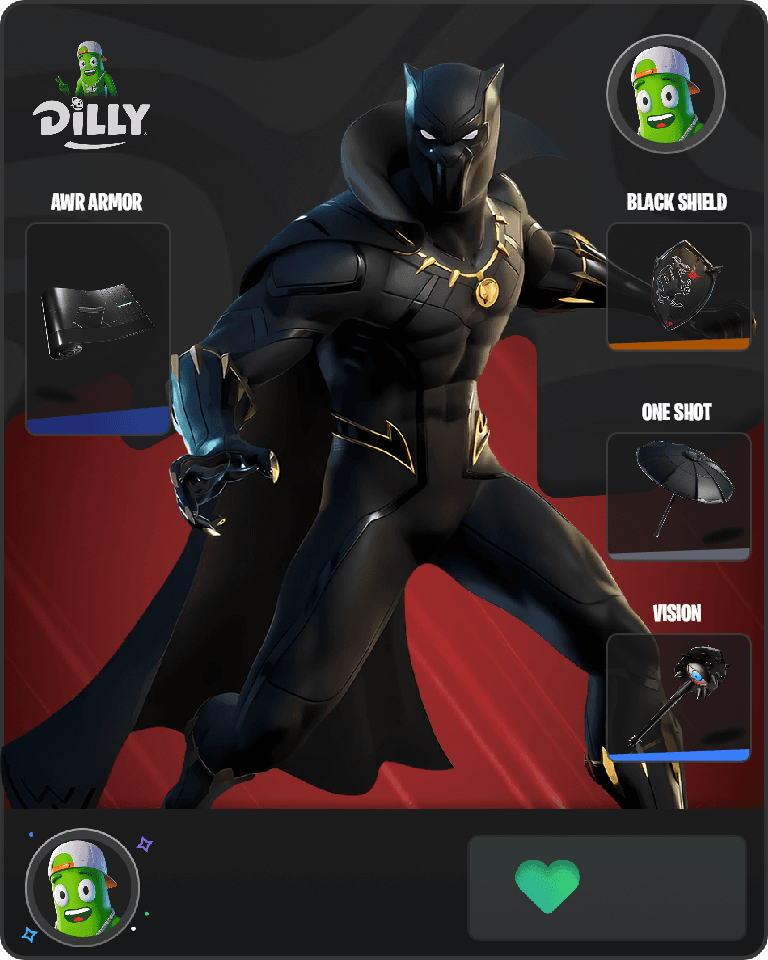 Black Panther Fortnite combo