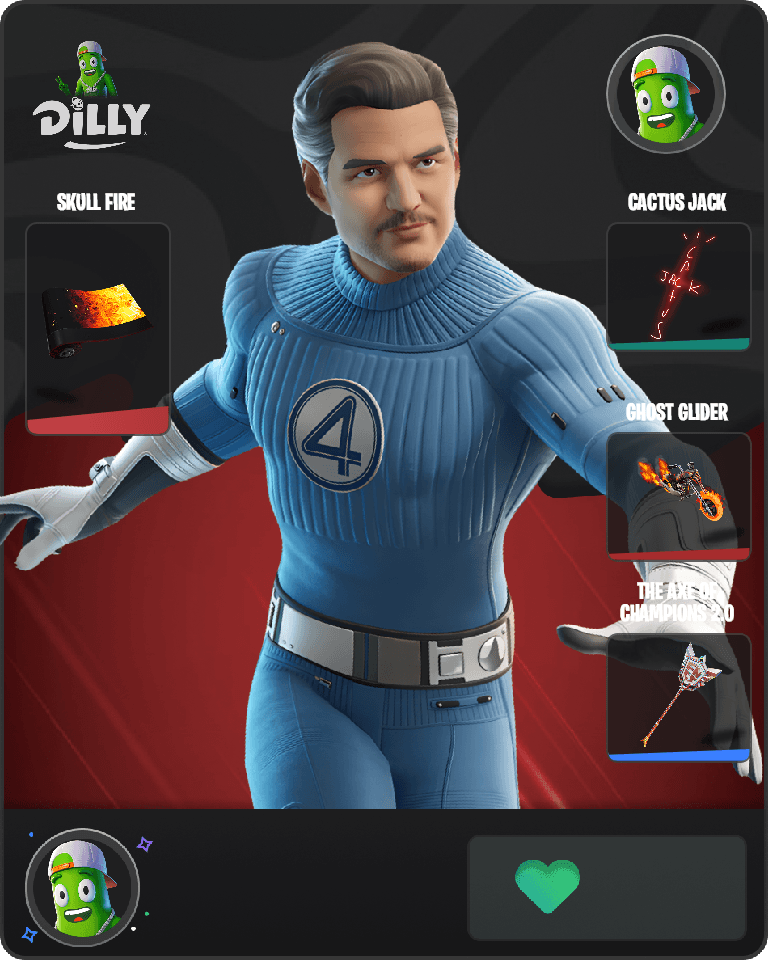 Reed Richards Fortnite combo