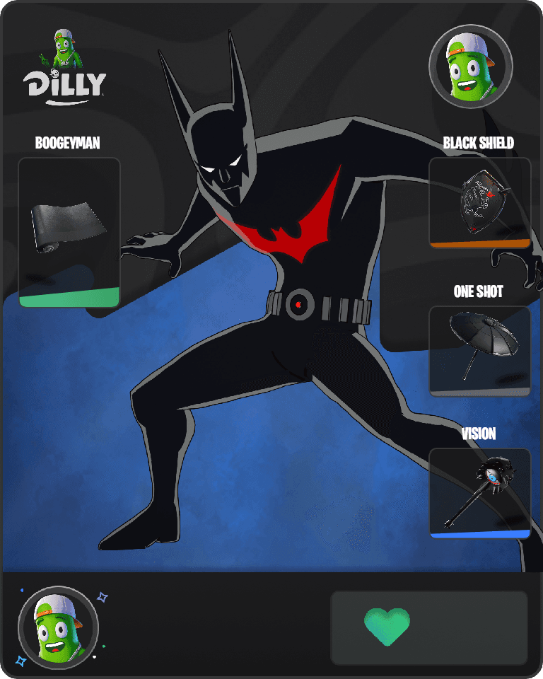 Batman Beyond Fortnite combo
