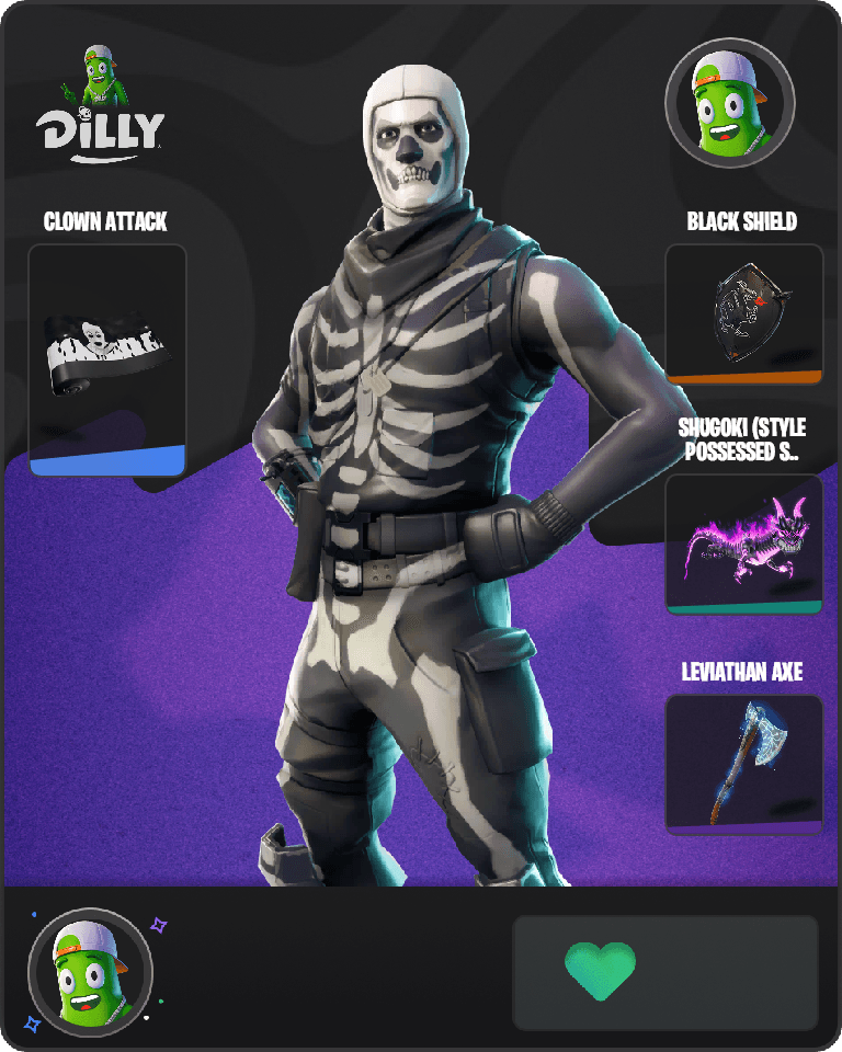 Skull Trooper Fortnite combo