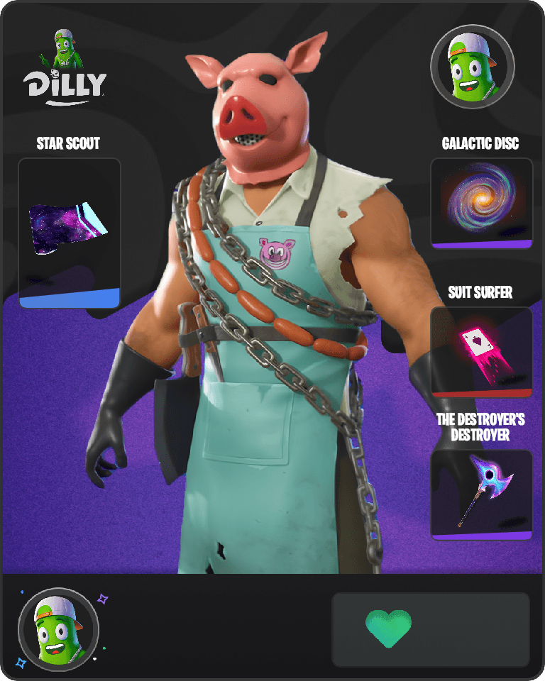 Pig the Butcher Fortnite combo