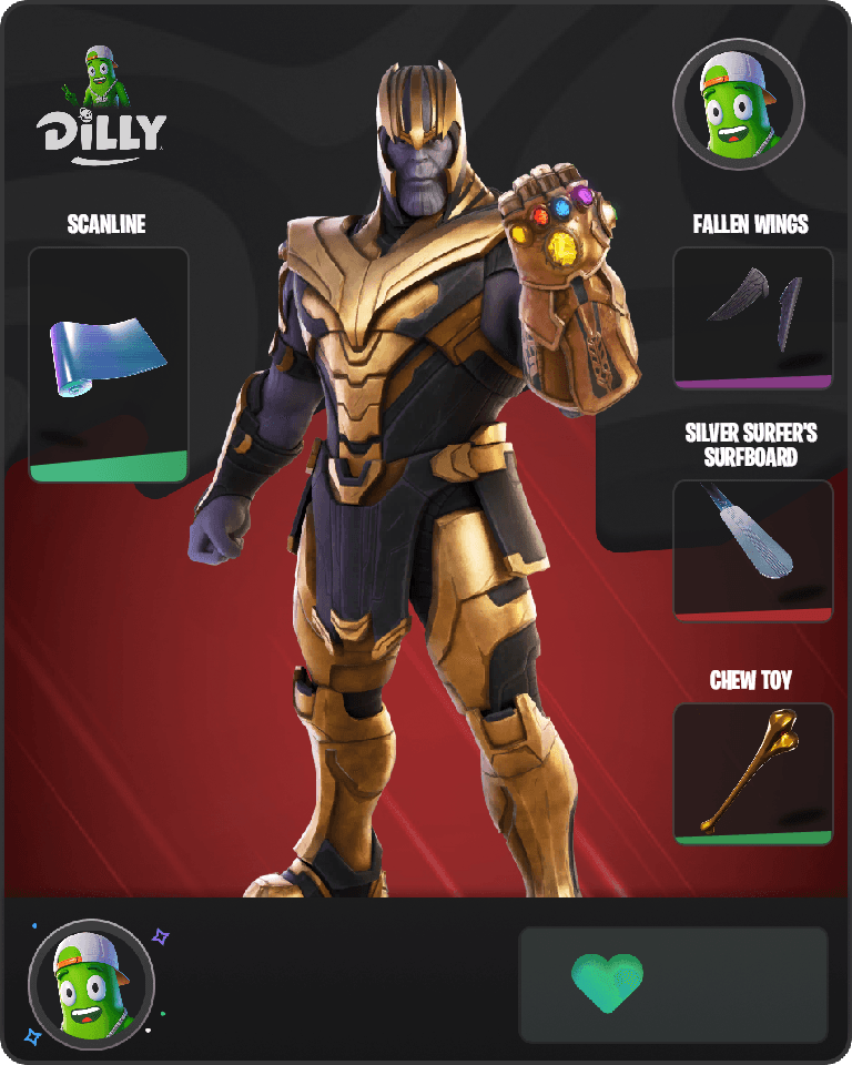 Thanos Fortnite combo