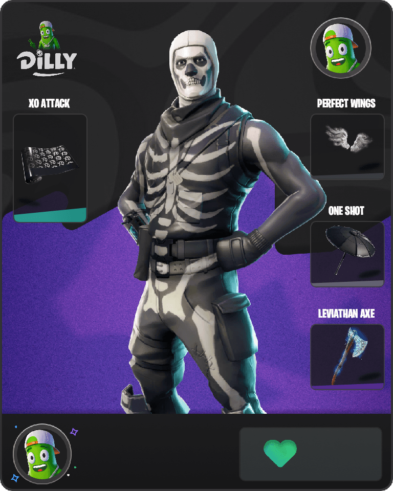 Skull Trooper Fortnite combo