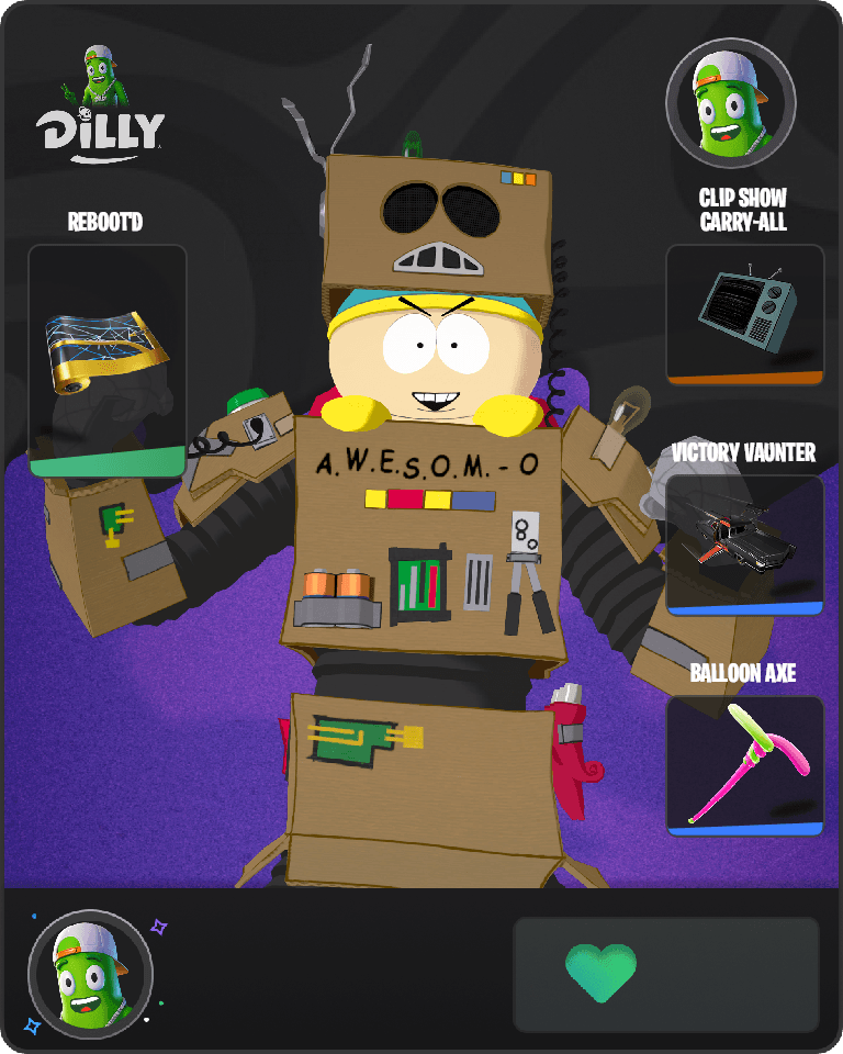 Eric Cartman Fortnite combo